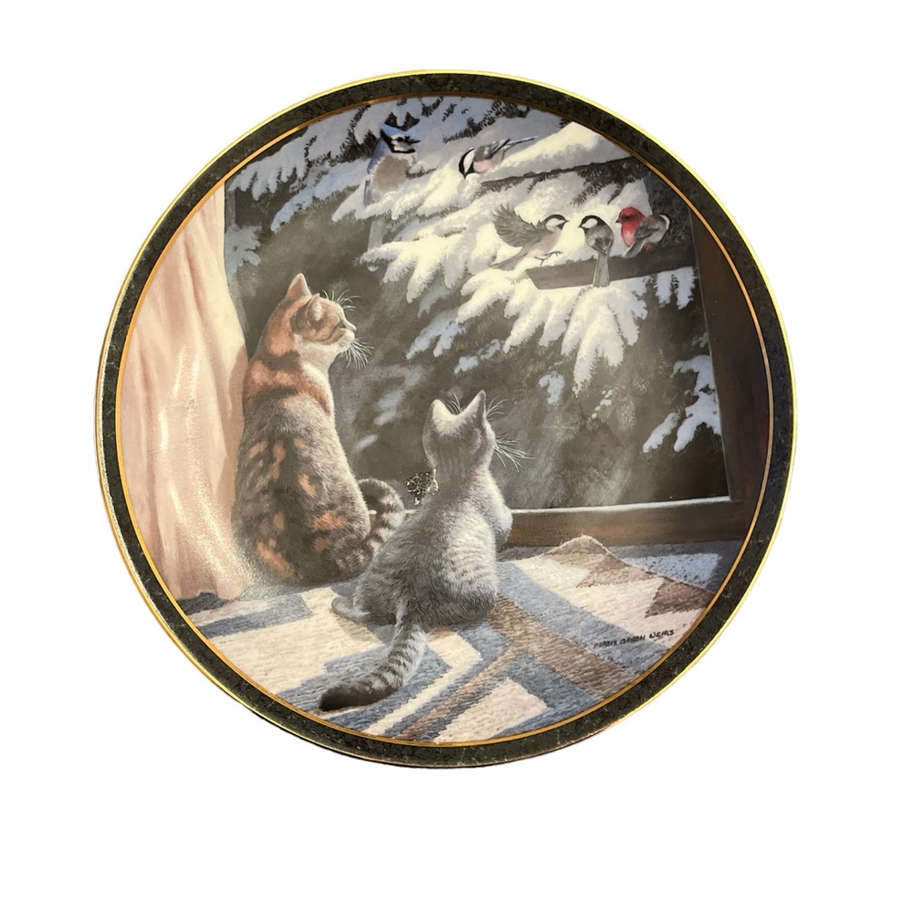 The Bradford Exchange “Room With A View” limited edition decorative plate